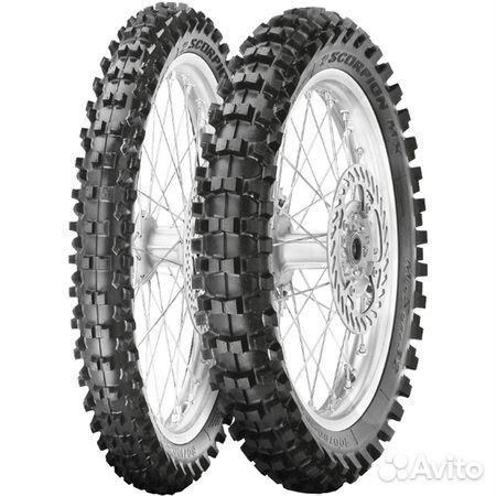17/110/90 Pirelli Scorpion MX32 Mid Soft 60M TT За