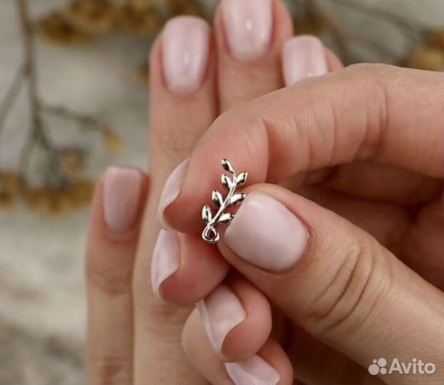 Серебряные серьги