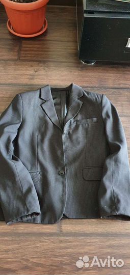 Пиджак школьный для мальчика 134