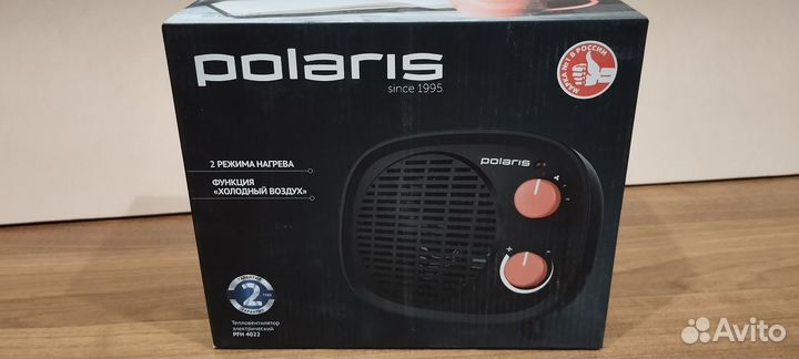 Тепло вентилятор polaris