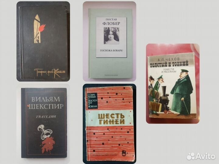 Книги зарубежная и отечественная классика