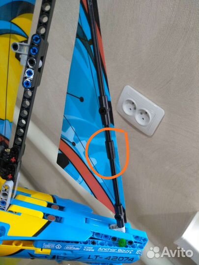 Lego technic Гоночная яхта