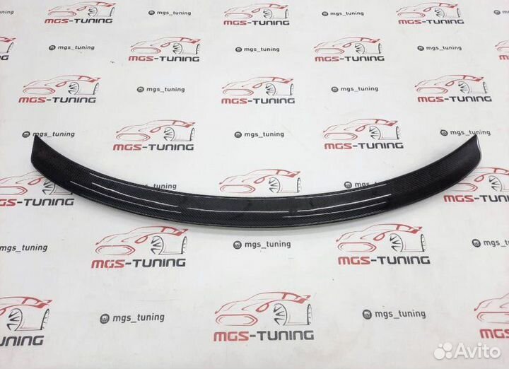 Спойлер Tesla Model 3 в стиле OEM карбон