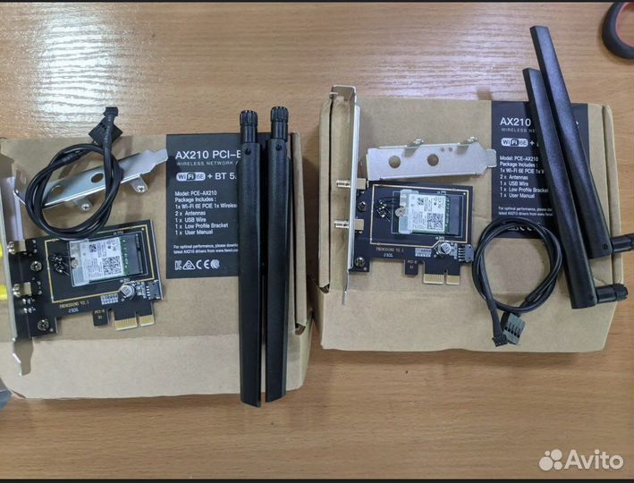 Wifi адаптер для пк wifi 6e, bluetooth 5.3
