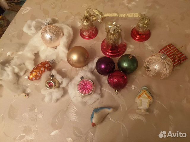 Елочные игрушки СССР