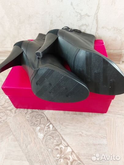 Полусапожки женские 38 размер натуральная кожа