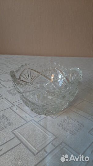 Хрустальная ваза