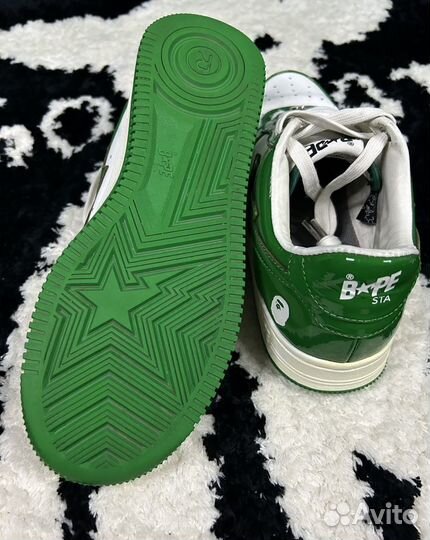 Кроссвоки bape STA Green/White