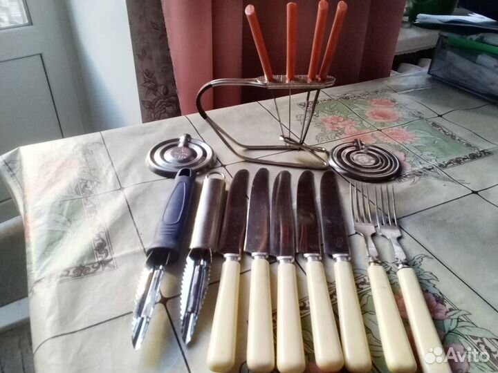 Приборы из нержавеющей стали и алюминия cccр