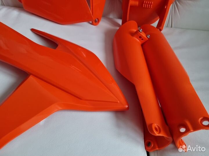 Пластик polisport KTM EXC EXC-F 20-22 оранжевый