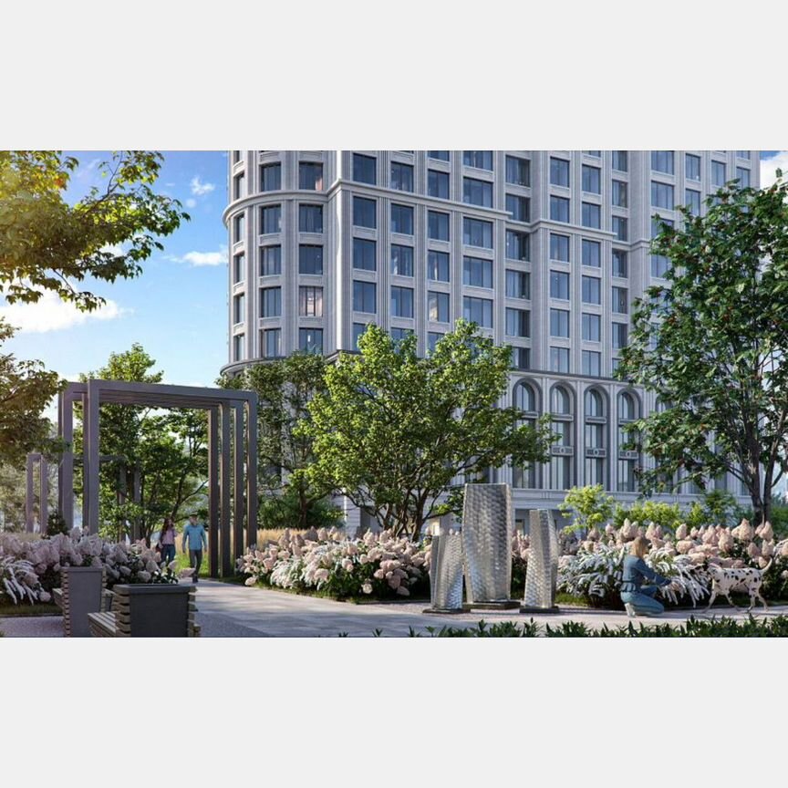 2-к. квартира, 57,7 м², 6/25 эт.