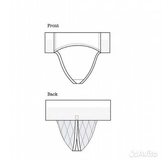Мужской бандаж Capezio плавки Италия