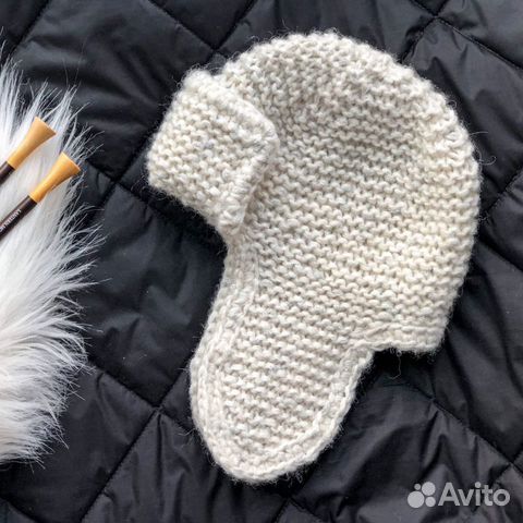 Шапочка ушанка, шапка детская