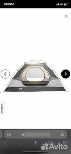 Палатка The north face