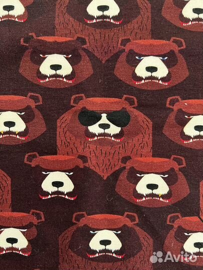 Футер медведи отрез