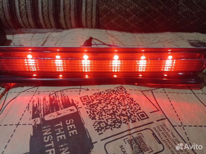 Стоп сигнал Mitsubishi Lancer X дополнительный