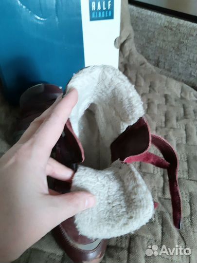 Ботинки 35р 22,5см зима Ralf Ringer натур.кожа