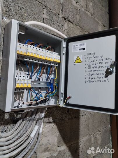 Услуги электрика