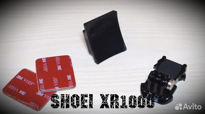 Крепление камеры GoPro на Мотошлем Shoei XR1000