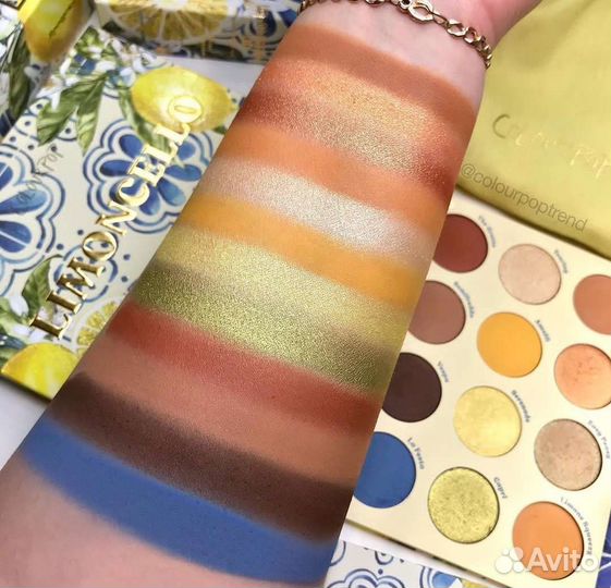 Colourpop палетка Limoncello