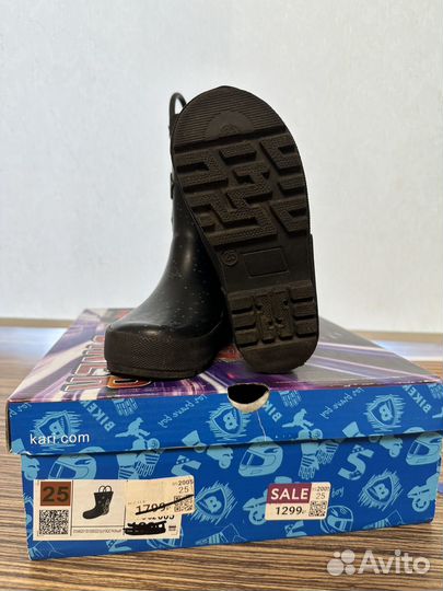 Сапоги резиновые 25