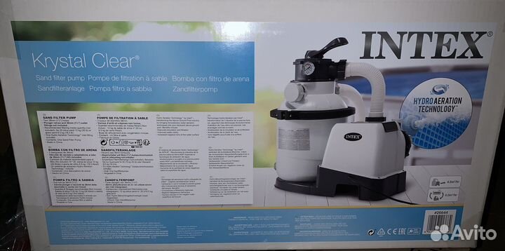 Каркасный бассейн intex 3.7 м 76 см