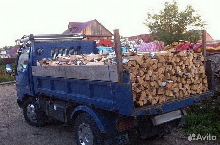 Дрова дубовые колотые