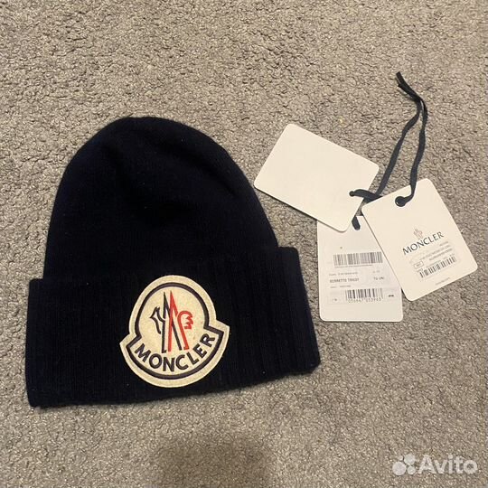 Шапка Moncler Megalogo оригинал