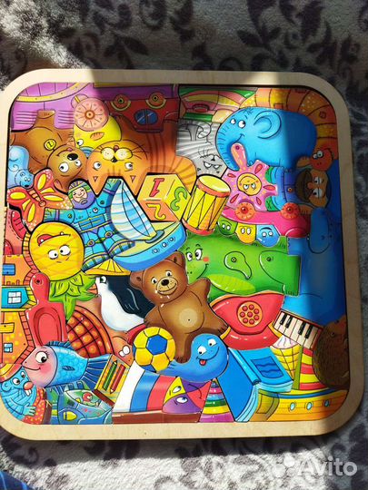 Деревянные пазлы для детей