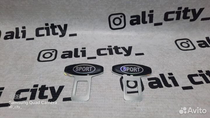 Заглушки в ремень безопасности Sport