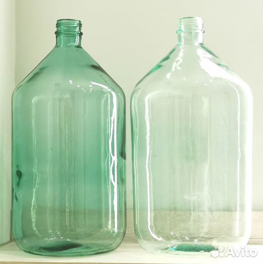 Бутыль стеклянный 22 литра / банка 10 литров