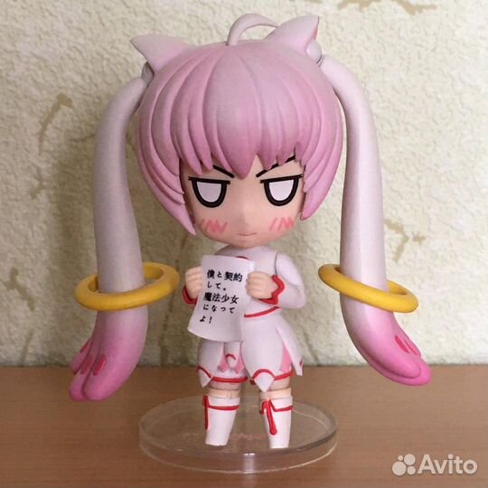 Аниме фигурка Мадока Магика Кьюбей Madoka Magica