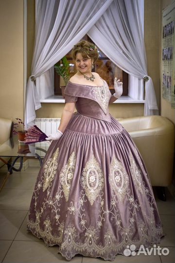 Платье в стиле 19 века