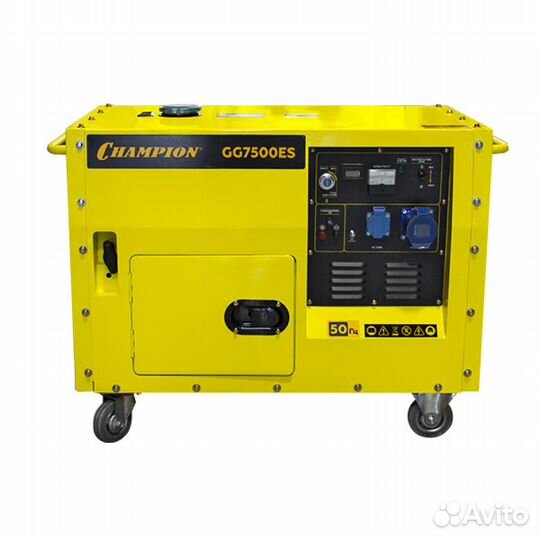 Champion GG7500ES бензиновый генератор (6кВт)