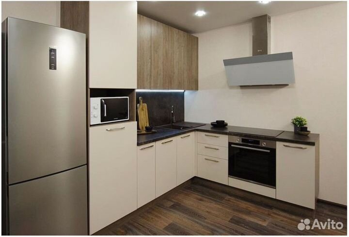 Кухня на заказ угловая