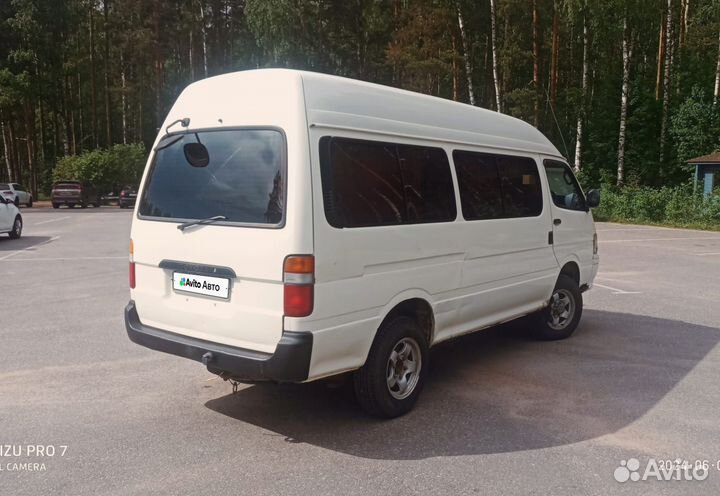 Toyota Hiace 3.0 МТ, 2002, 263 825 км