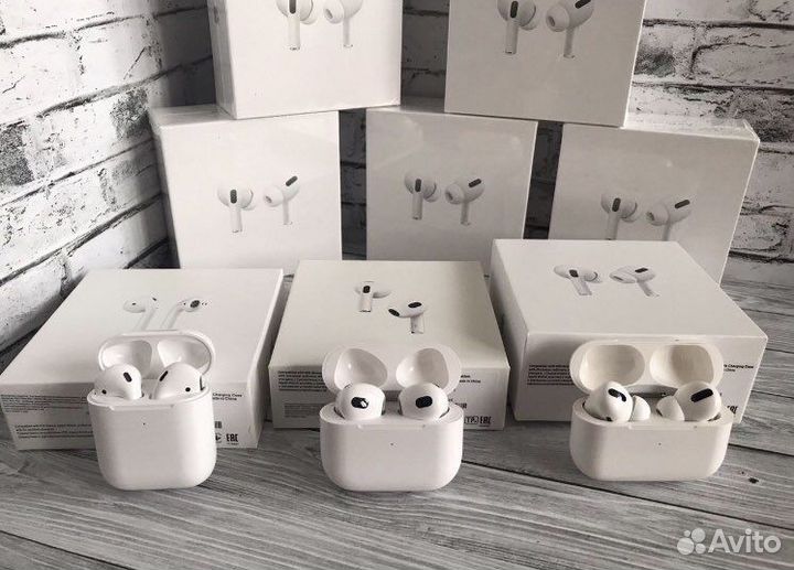 AirPods 2/3/Pro + чехол