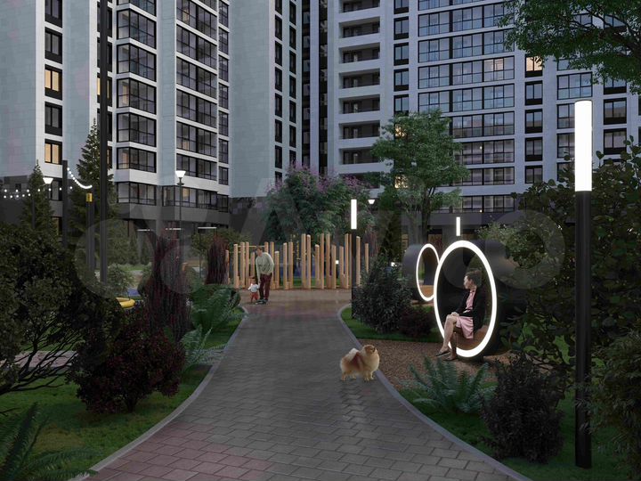 1-к. квартира, 40,2 м², 1/16 эт.