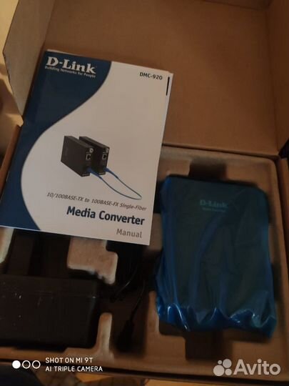 Медиа конвертер D-Link DMC 920T