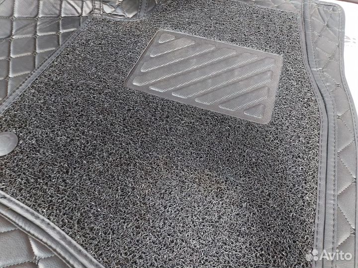 Ковры салона 3D Mitsubishi Pajero V90 правый руль