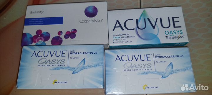 Линзы контактные acuvue oasys двухнедельные