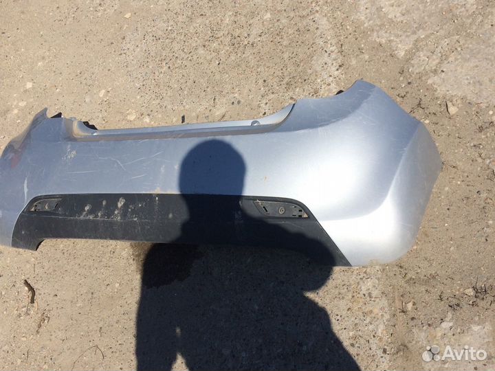 Бампер задний Chevrolet Spark M300 под пайку