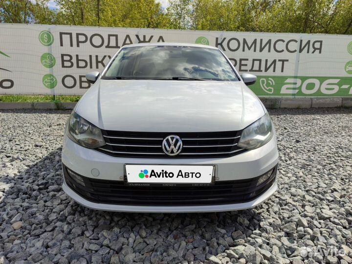 Volkswagen Polo 1.6 AT, 2018, 118 048 км