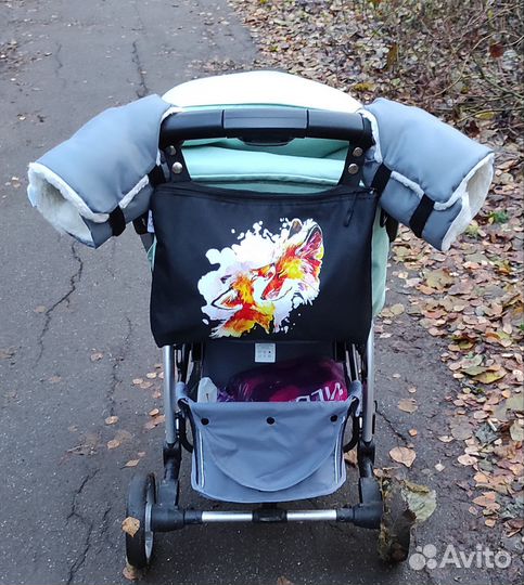 Сумка на коляску новая