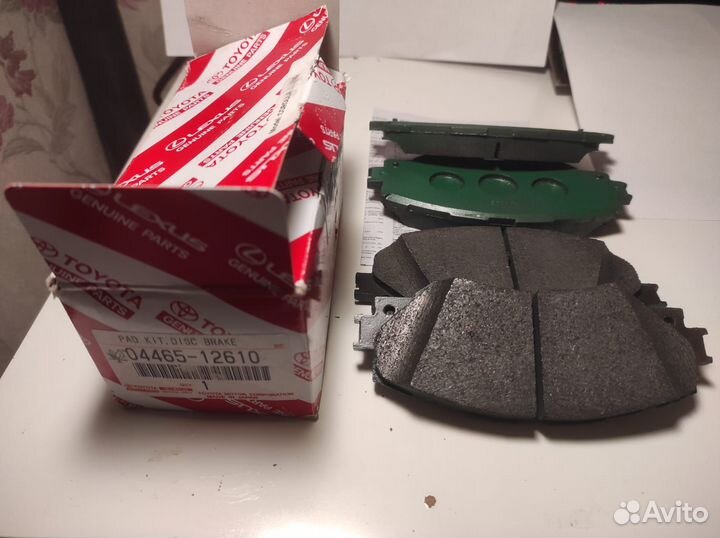 Тормозные колодоки toyota corolla (150/151)
