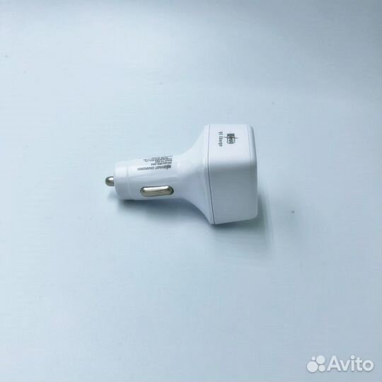 Автозарядка с быстрой зарядкой, 4 порта USB, 5B/3A