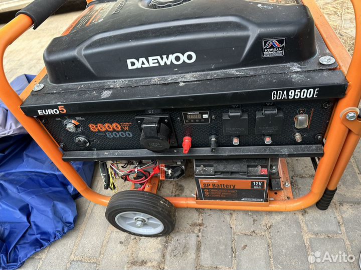 Генератор бензиновый daewoo gda9500