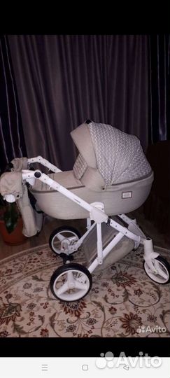 Коляска 2 в 1 adamex luciano