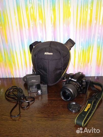 Фотоаппарат nikon d3200 (пробег 8421)