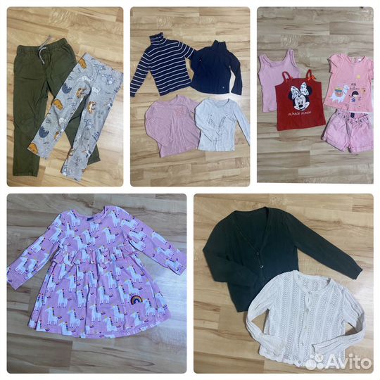 Вещи пакетом на девочку 3-4 года
